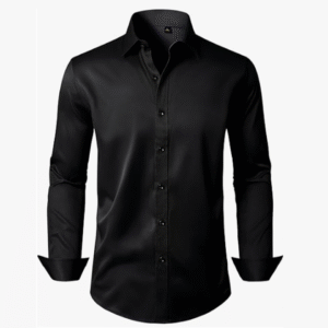 Men's Dress Shirts Long Sleeve Wrinkle Free Stretch Business Casual Wedding Button Down Shirt