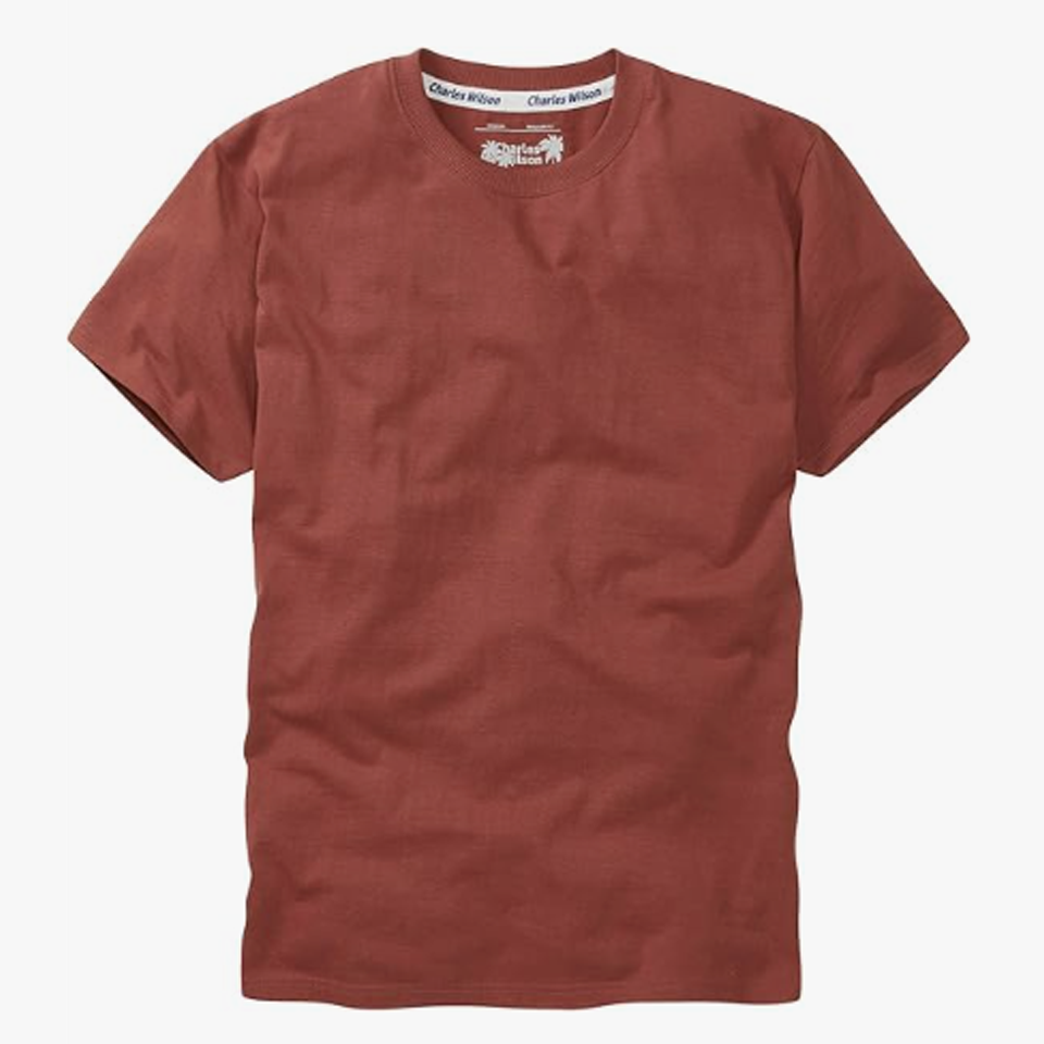 Charles Wilson Men's 5 Pack Crew Neck T-Shirt - Image 3